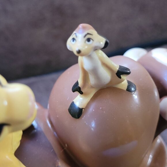 Pumbaa Simba Timon Music Box The Lion King Disney Hakuna Matata 1994 Schmid - Picture 5 of 6